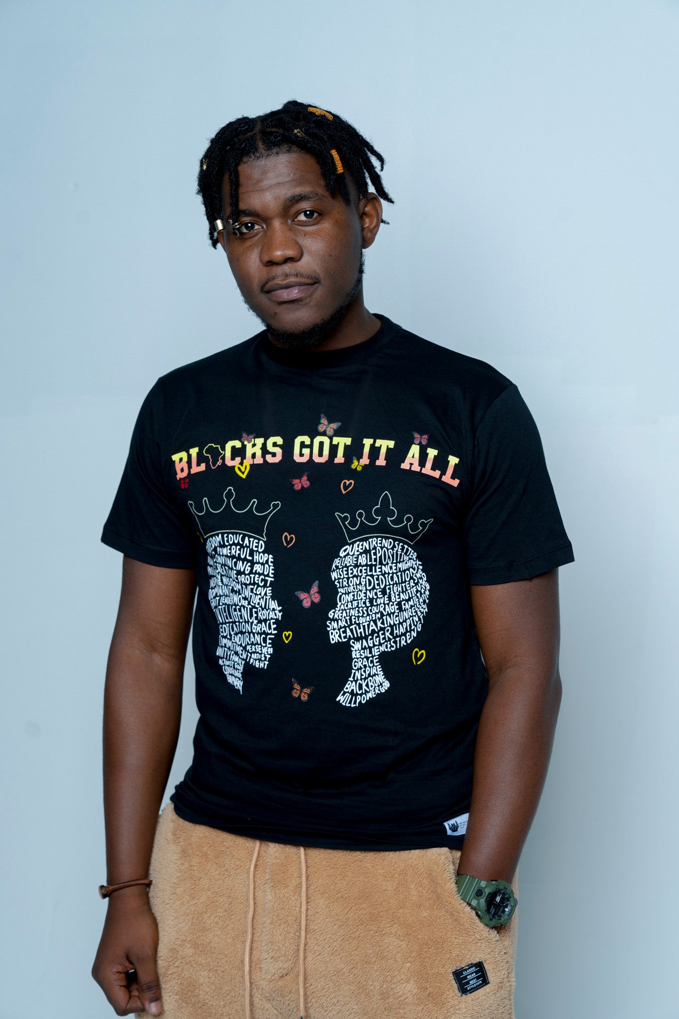 Wohzoh 'Blacks Got It All' Tee - Black