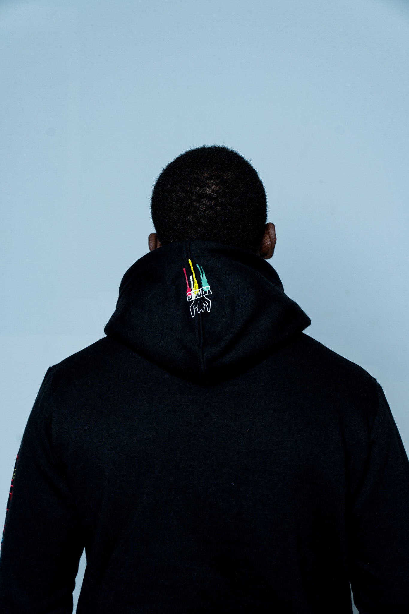 Wohzoh 'Fight For Your Ambition' Hoodie - Jet Black