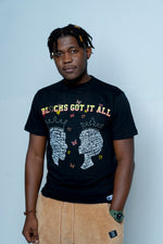 Wohzoh 'Blacks Got It All' Tee - Black