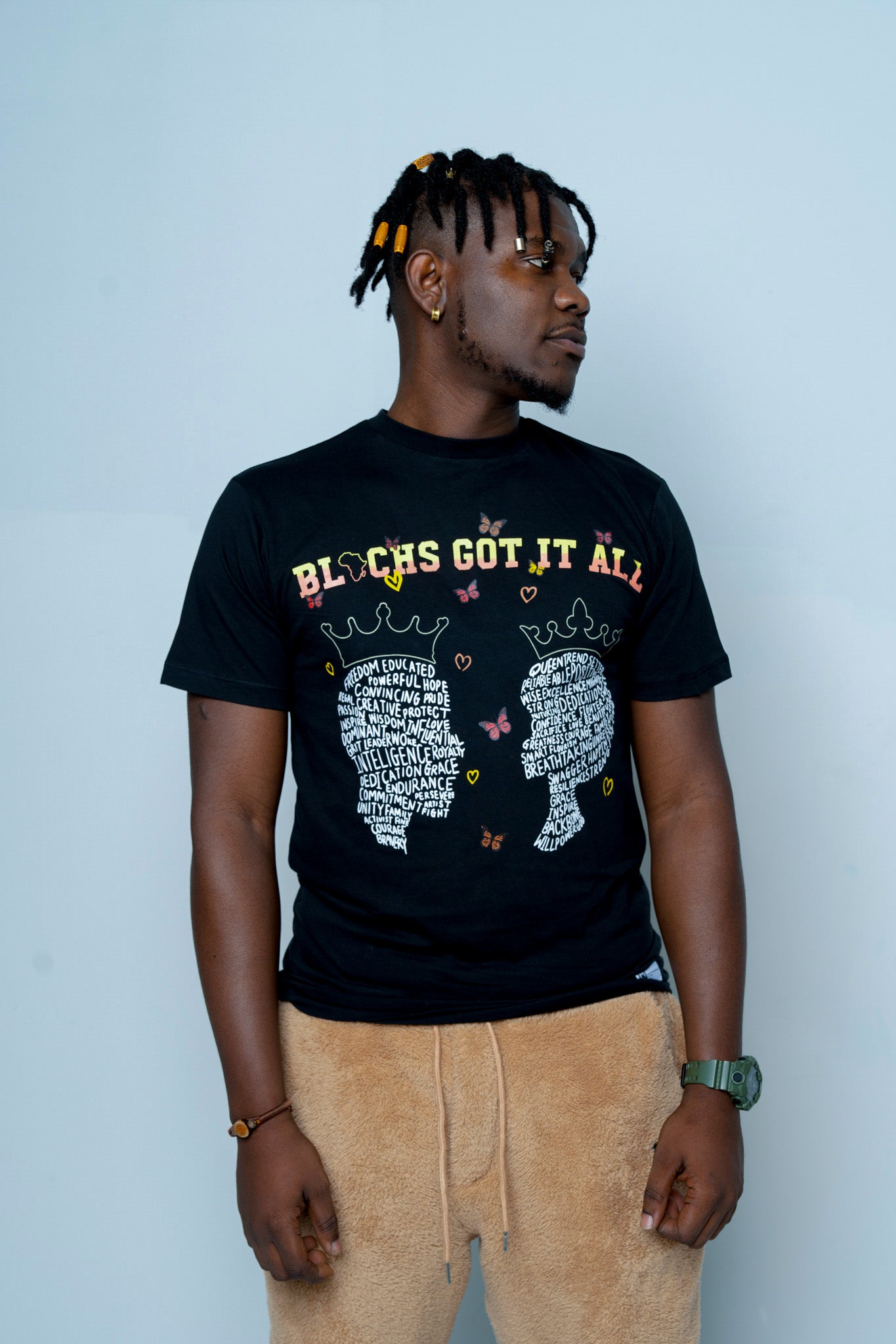 Wohzoh 'Blacks Got It All' Tee - Black