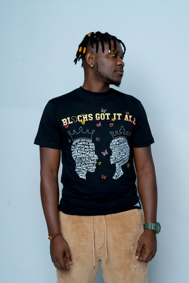 Wohzoh 'Blacks Got It All' Tee - Black