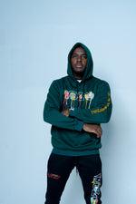 Wohzoh 'Fight For Your Ambition' Hoodie - Green