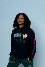 Wohzoh 'Fight For Your Ambition' Hoodie - Jet Black